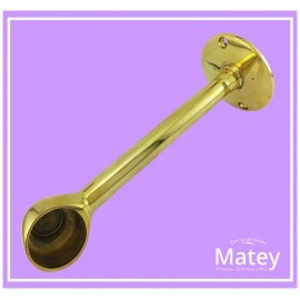 SOPORTE APOYA PIES EN BRONCE PULIDO PARA...