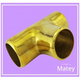 SOPORTE UNION T PARA PASA MANO EN BRONCE...