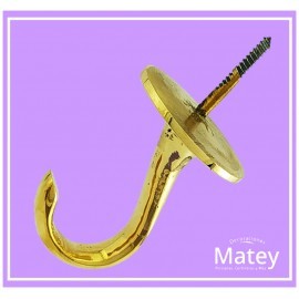 SOPORTE ABIERTO DE GANCHO GARFIO EN BRONCE...