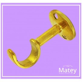 SOPORTE ABIERTO DELGADO EN BRONCE PULIDO...