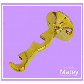 SOPORTE DOBLE ABIERTO BASE REDONDA EN...