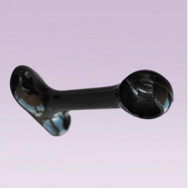 Soporte negro largo tipo cazuela derecho...