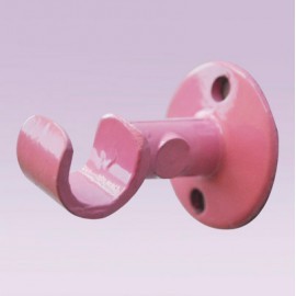 Soporte rosa intermedio central abierto...