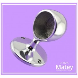 SOPORTE LATERAL EN ALUMINIO PARA TUBO DE...