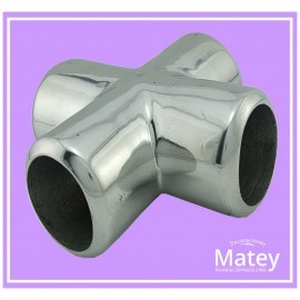 SOPORTE EN CRUZ EN ALUMMINIO PARA TUBO DE...