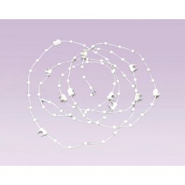 Cadena plastica con clip para pesa...