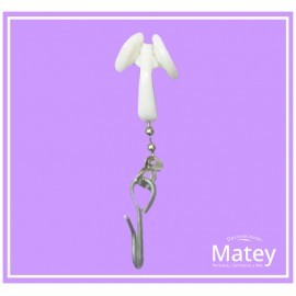 CORREDERA DE HOSPITAL CON CADENA Y GANCHO