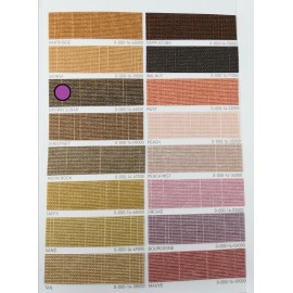 PERSIANA VERTICAL DE TELA ITACA BROW SUGAR.