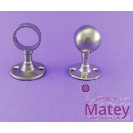 SOPORTE LATERAL CORTO COLOR SATINADO PARA...