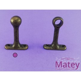 SOPORTE LARGO LATERAL COLOR ORO VIEJO PARA...