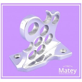 SOPORTE  DOBLE EN ALUMINIO AFORME DE 16 X...