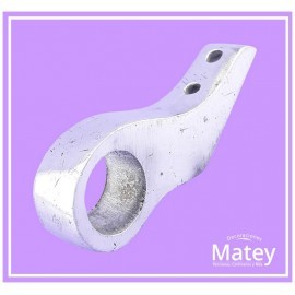 SOPORTE ALUMINIO GOTA CERRADO.