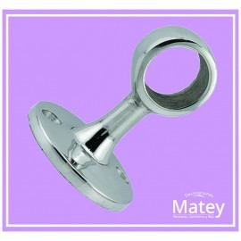 SOPORTE ALUMINIO BASE REDONDA PARA TUBO DE...